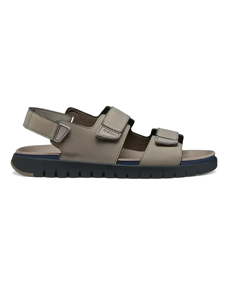 Geox Flextride S touch-strap sandals - Grau Grau