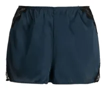Shorts mit Spitzeneinsatz