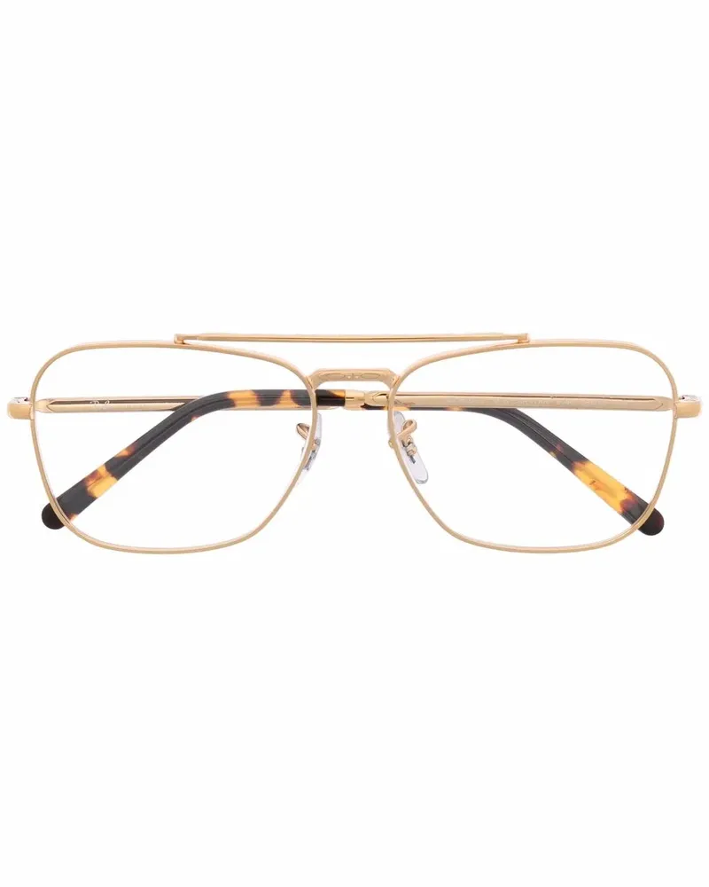 Ray Ban Getönte Pilotenbrille - Gold Gold