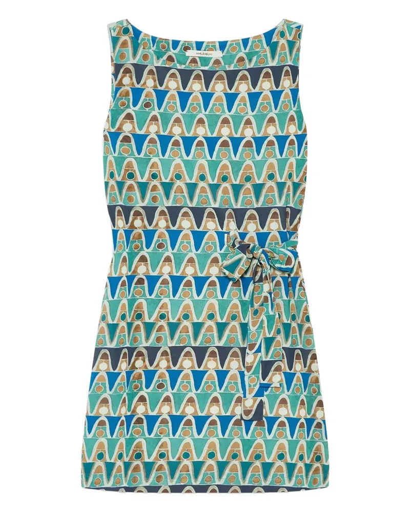 Maliparmi Top mit geometrischem Print - Blau Blau
