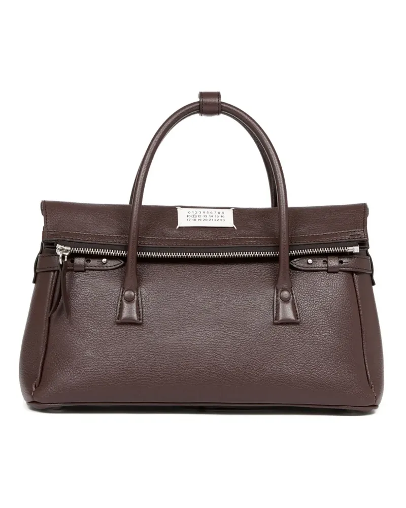 Maison Margiela Mittelgroße 5AC East West Tote Bag - Braun Braun