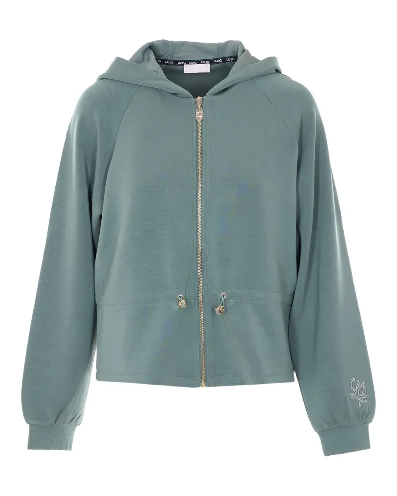 Liu Jo zip hoodie - Grün Grün