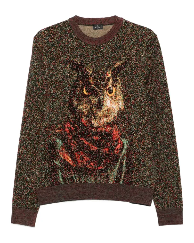 Etro Pullover aus Wollgemisch - Rot Rot