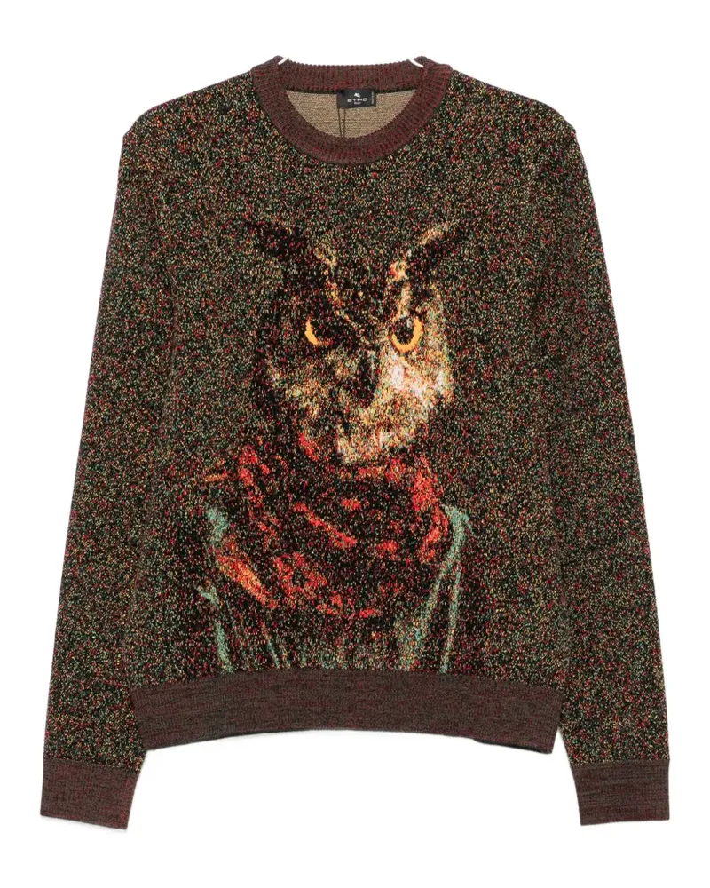 Etro Pullover aus Wollgemisch - Rot Rot