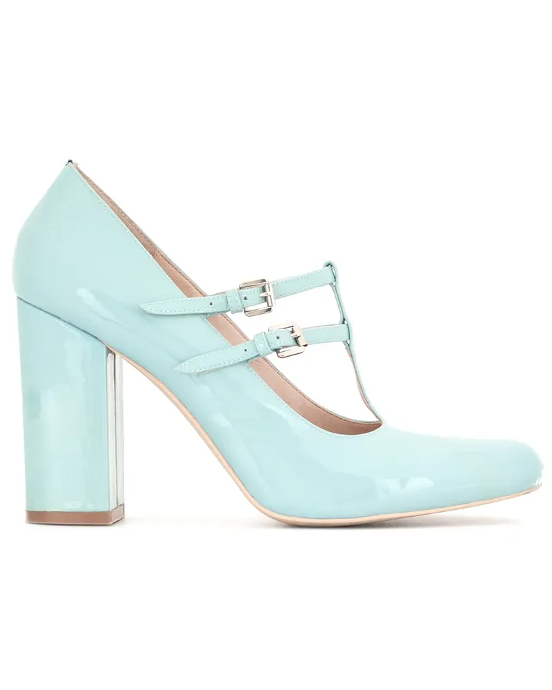 macgraw Aviary T-Bar' Pumps, 100mm - Blau Blau