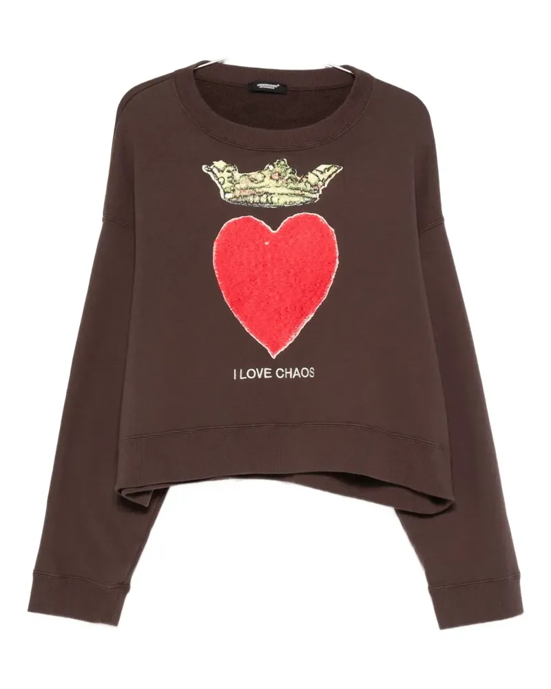 Undercover embroidered-motif sweatshirt - Braun Braun