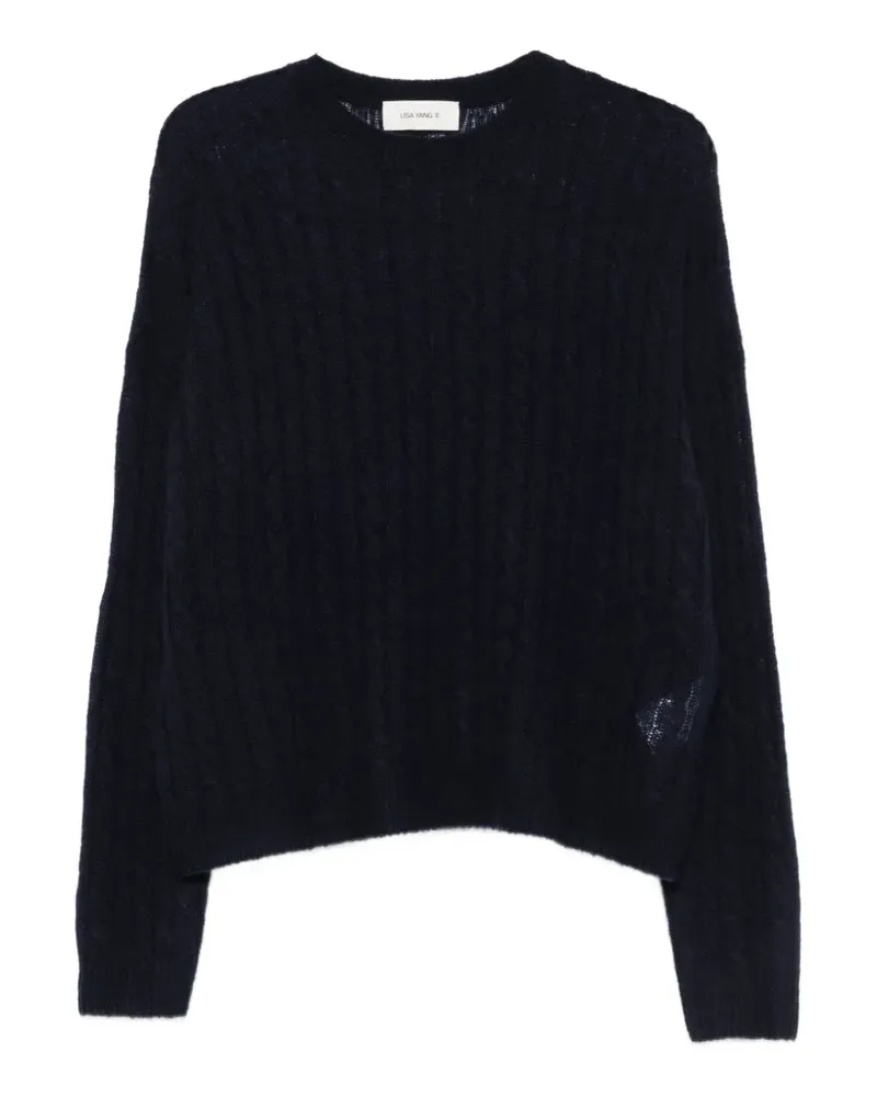 Lisa Yang Amabel Pullover mit langen Ärmeln - Blau Blau