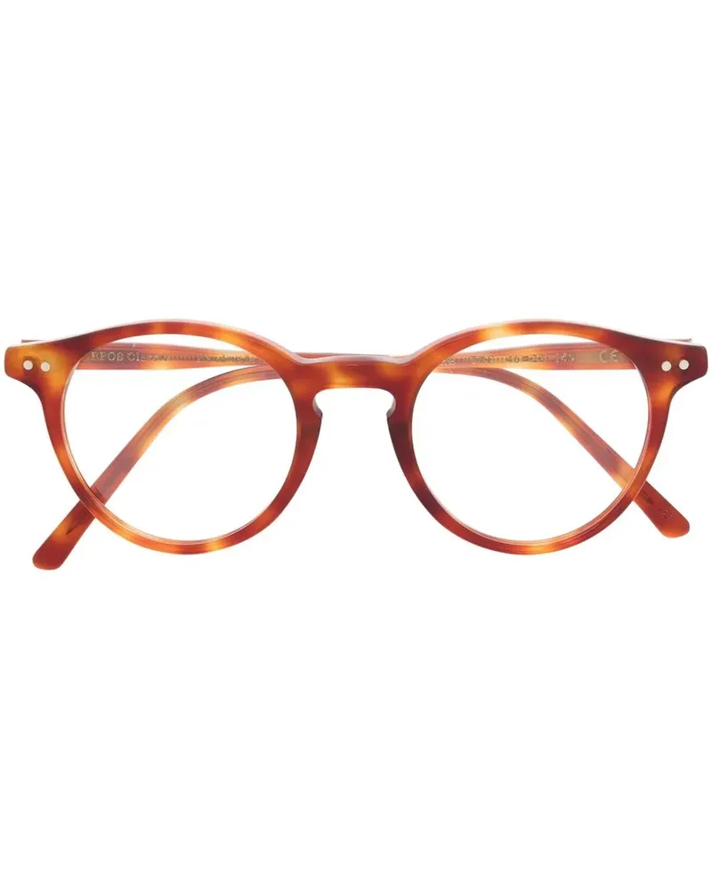 EPOS Castore Brille mit rundem Gestell - Braun Braun