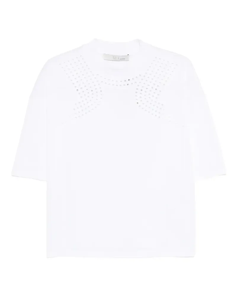 TELA crew-neck T-shirt - Weiß Weiß