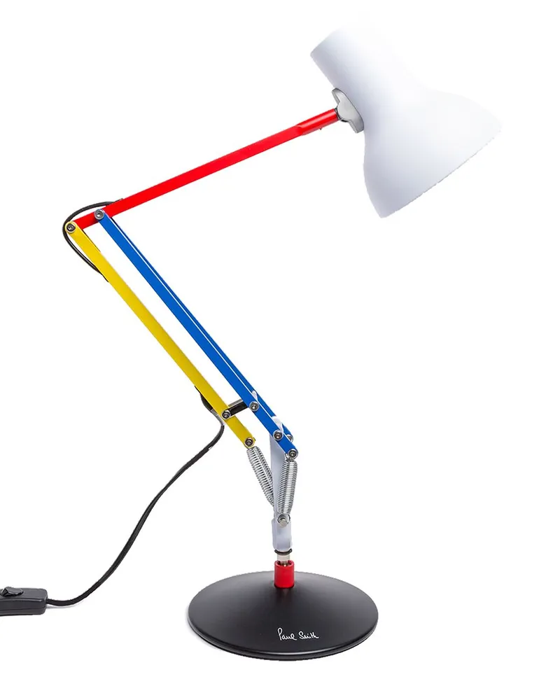 Anglepoise Lampe in Colour-Block-Optik - Weiß Weiß