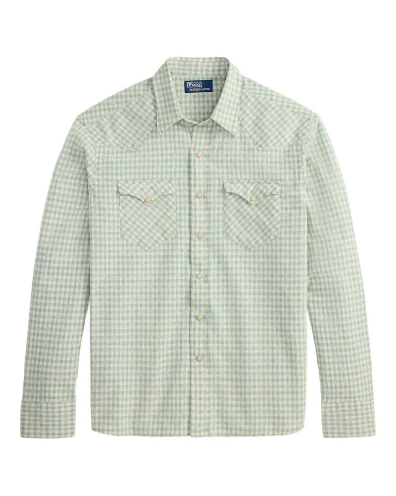 Ralph Lauren Hemd mit Karomuster - Grün Grün