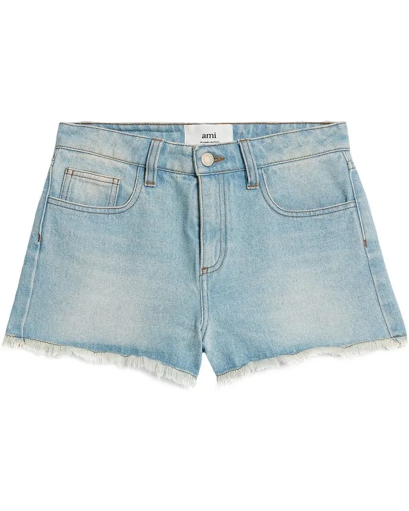 AMI Paris Mini Shorts - Blau Blau