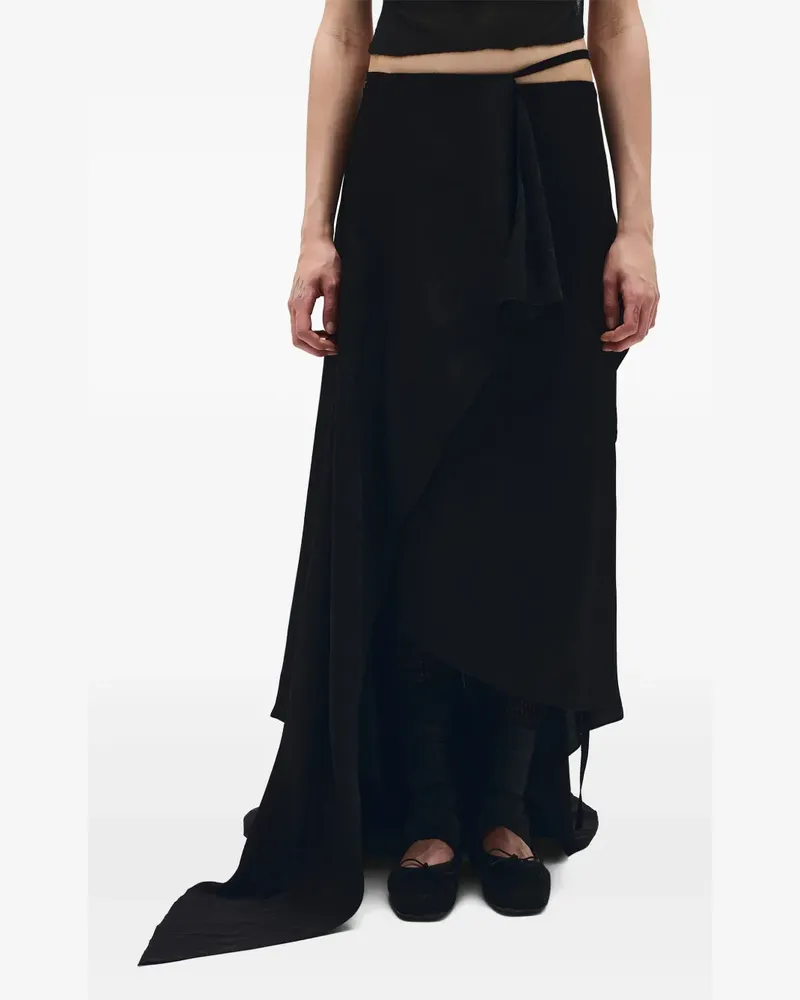 Ann Demeulemeester Sirka Rock - Schwarz Schwarz