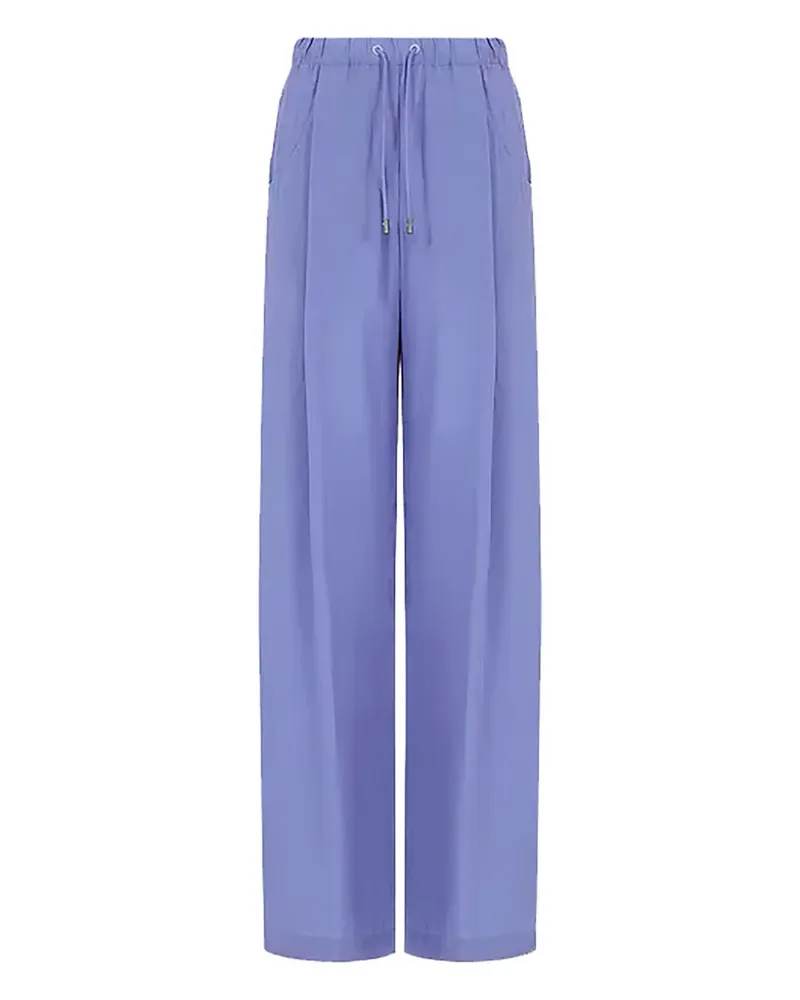 Emporio Armani Hose mit Kordelzug - Violett Violett