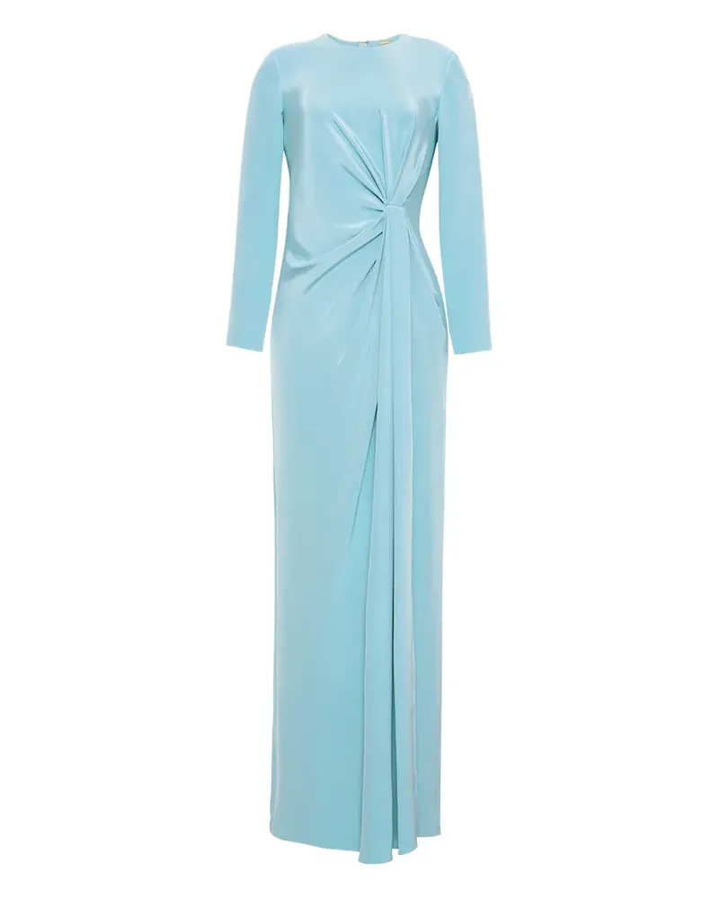 Adam Lippes Drapiertes Maxikleid - Blau Blau