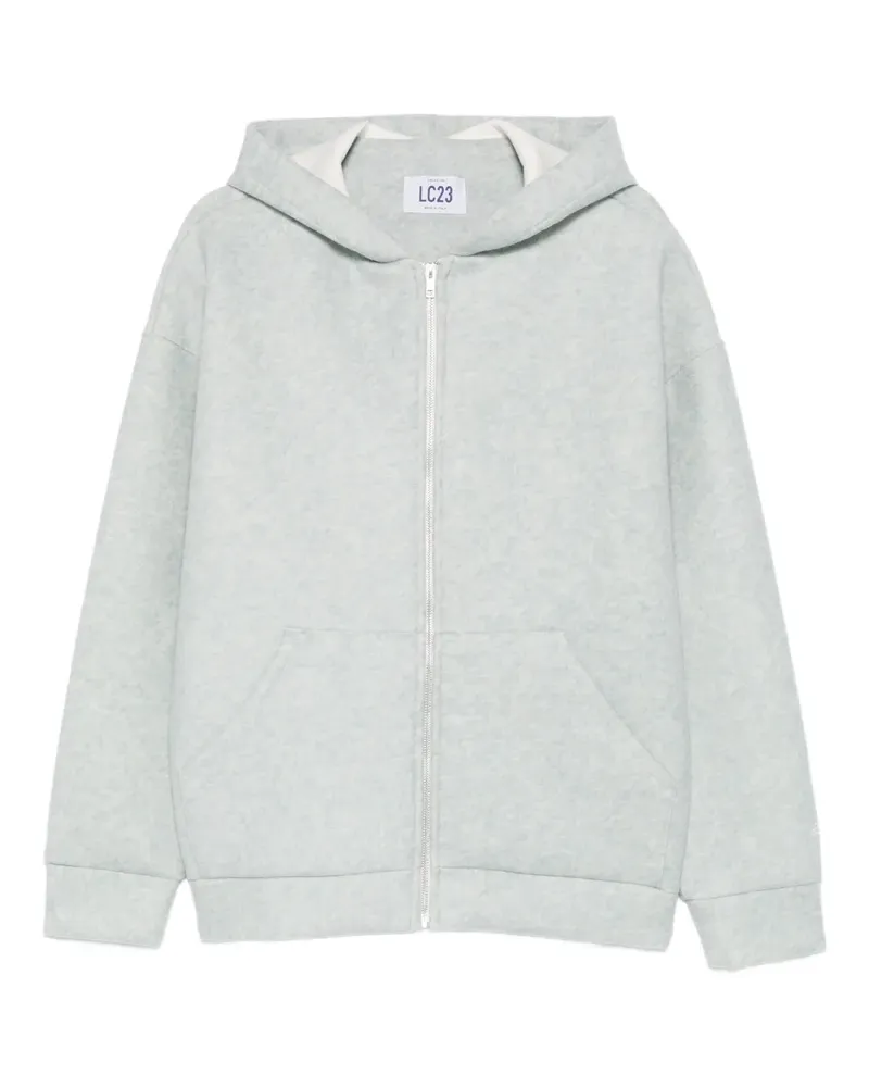 LC23 Kapuzenjacke mit Reißverschluss - Grün Grün