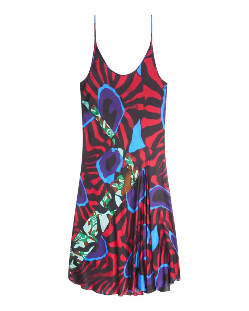 Dries van Noten Camisole-Kleid mit Print - Rot Rot