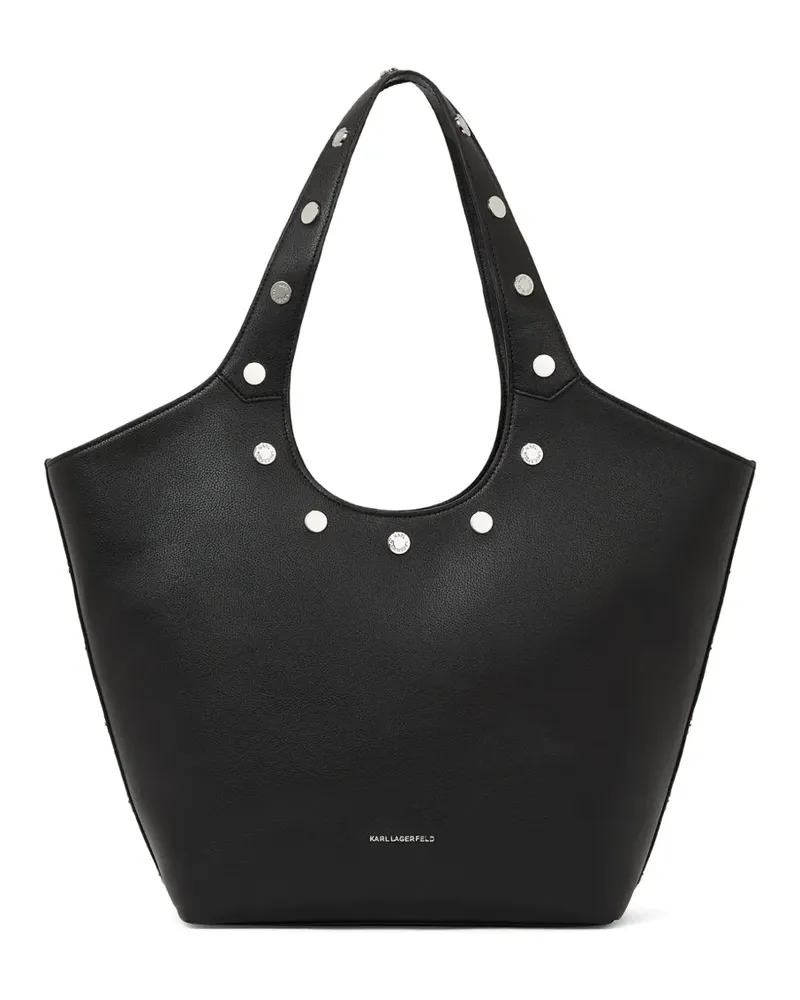 Karl Lagerfeld Mittelgroßer K/Rocky Marais Tote Bag - Schwarz Schwarz