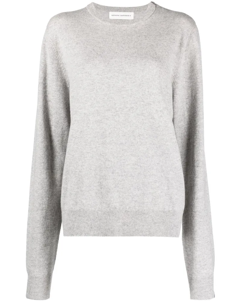 extreme cashmere Klassischer Pullover - Grau Grau