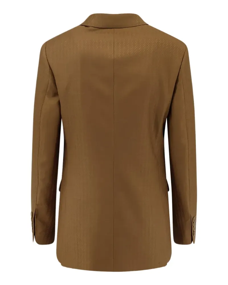 Burberry Siora herringbone pocket blazer - Braun Braun