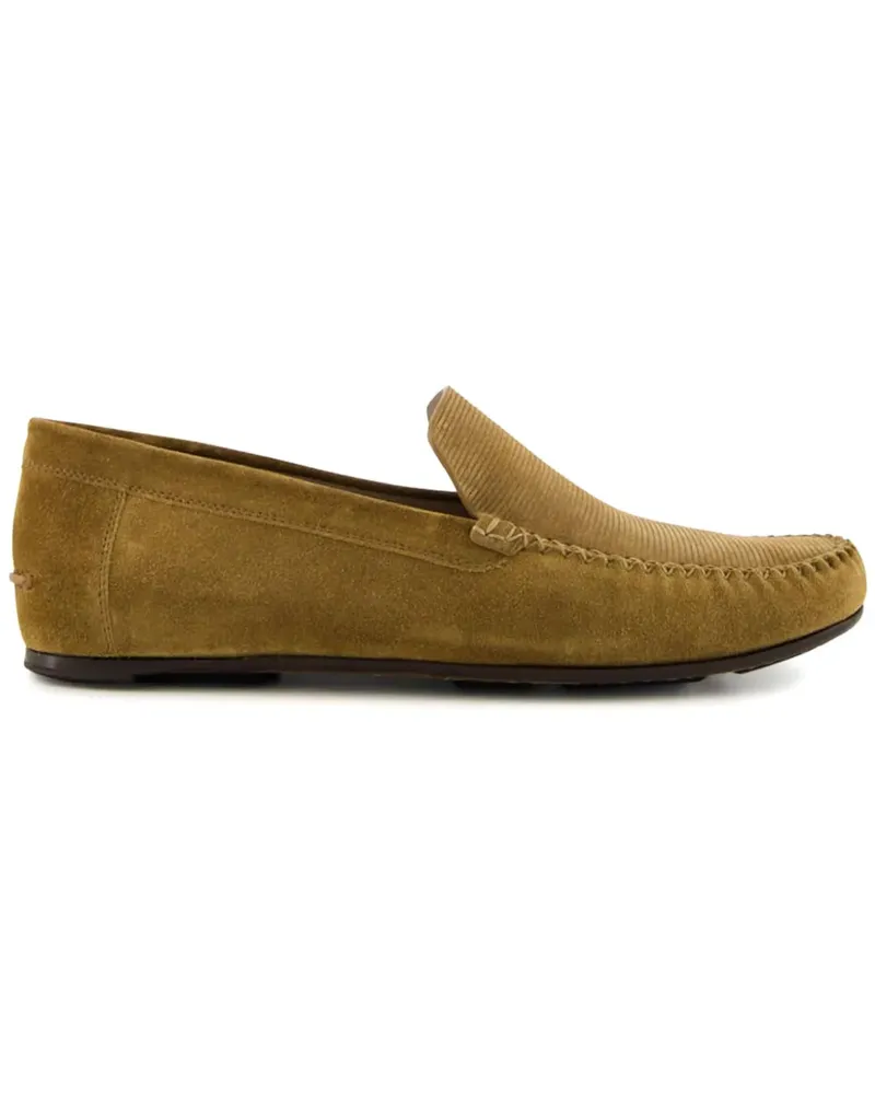 Manolo Blahnik Alder Roberi Loafer aus Wildleder - Braun Braun