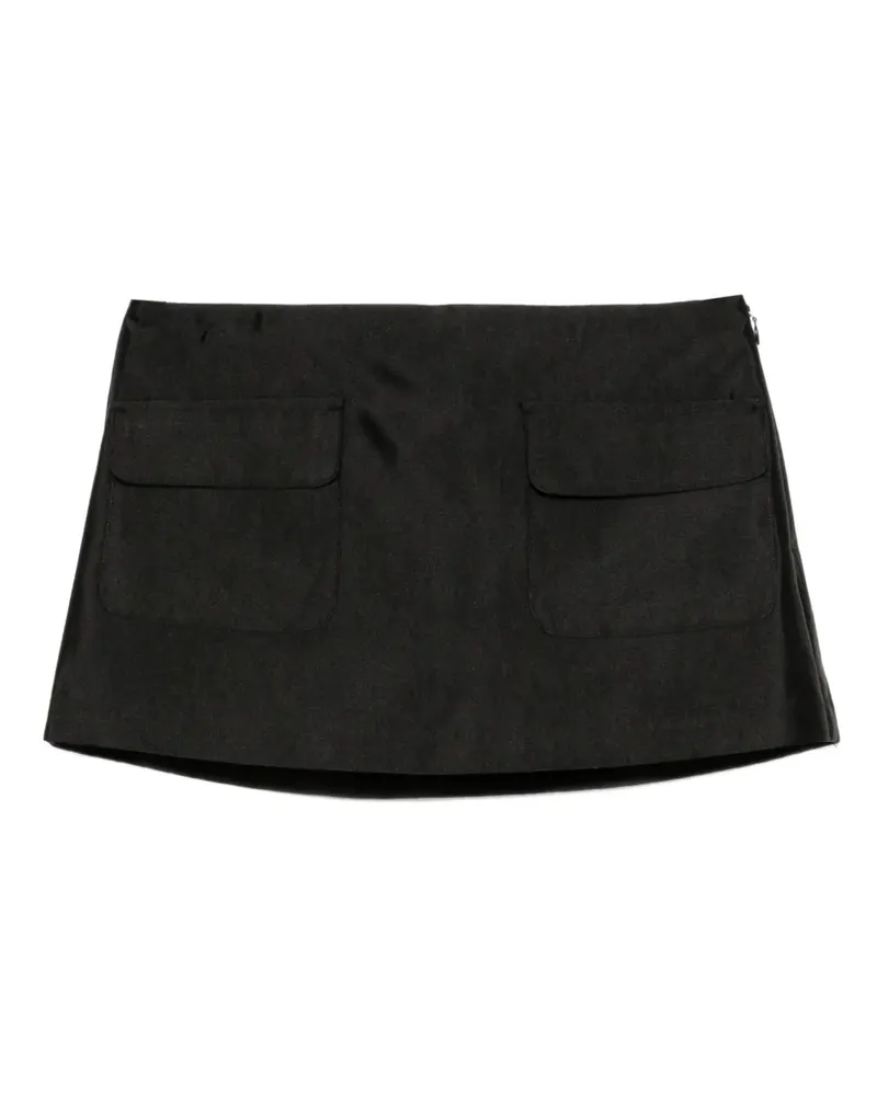 Reformation Calloway Hosenrock - Schwarz Schwarz