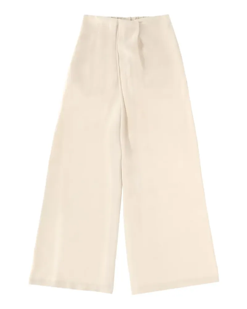 ALYSI flared trousers - Nude Nude