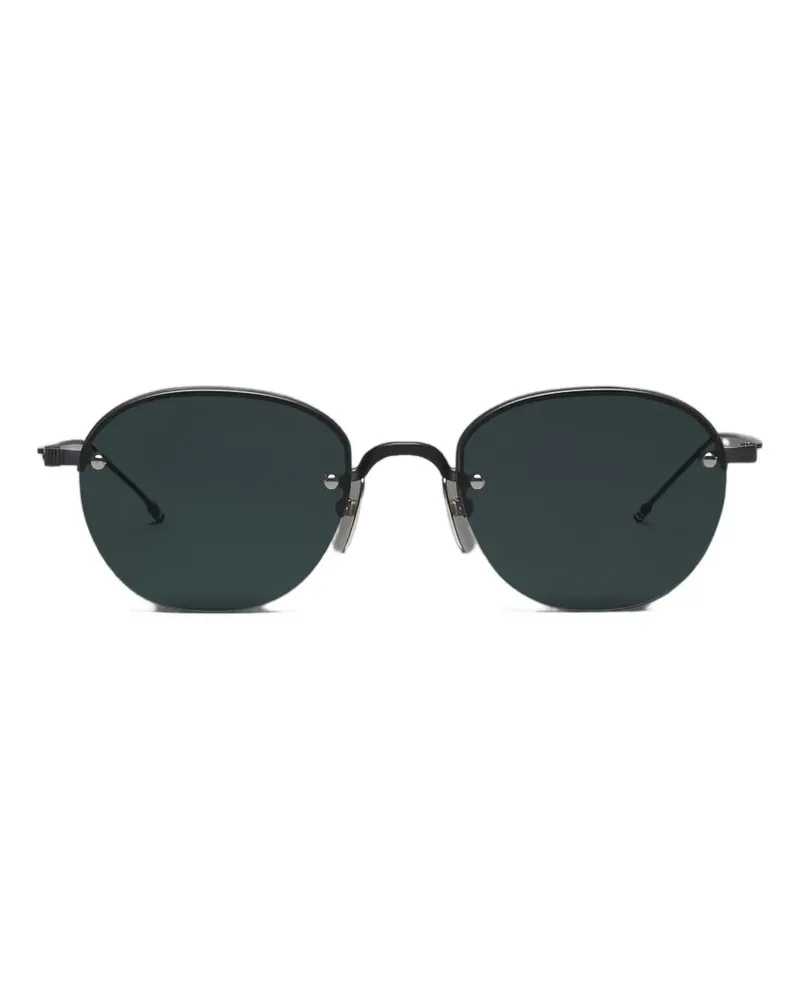 Thom Browne round-frame sunglasses - Schwarz Schwarz