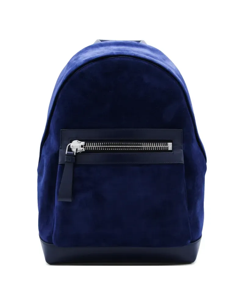 Tom Ford Rucksack mit Reißverschluss - Blau Blau
