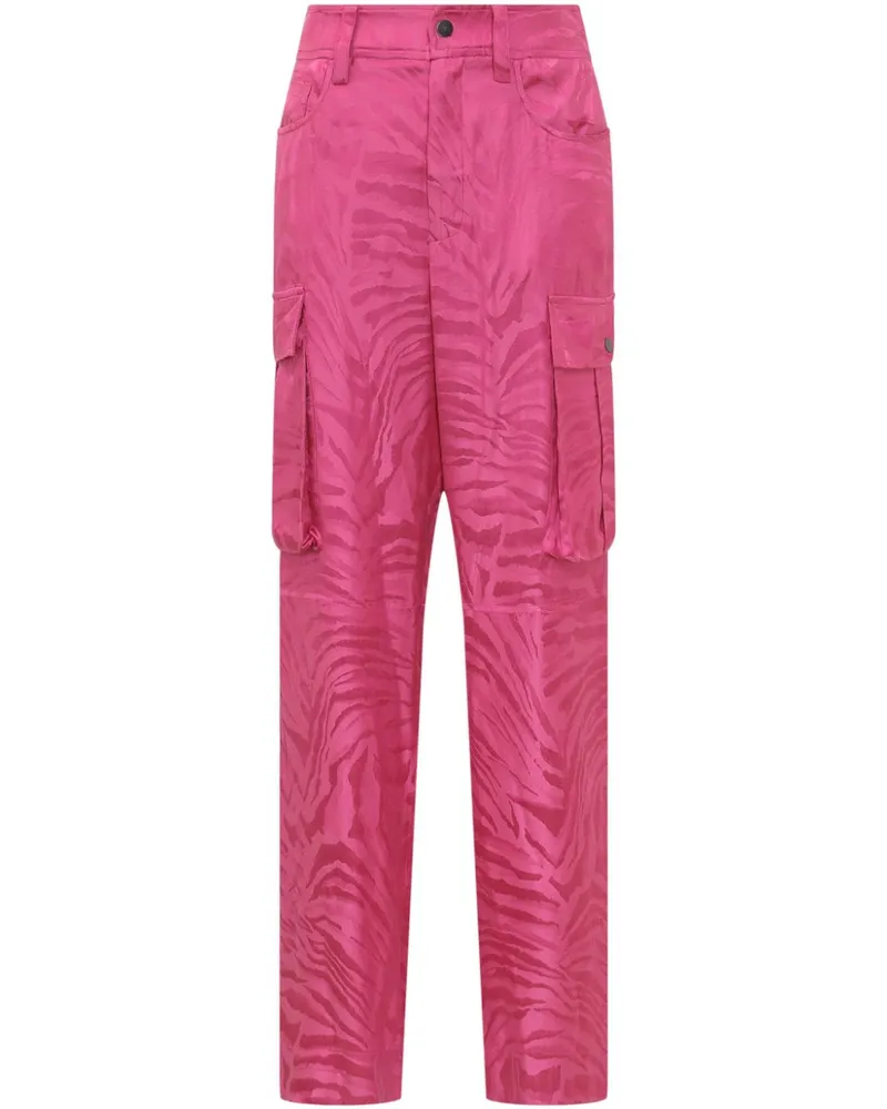 Giuseppe di Morabito Cargohose mit geradem Bein - Rosa Rosa