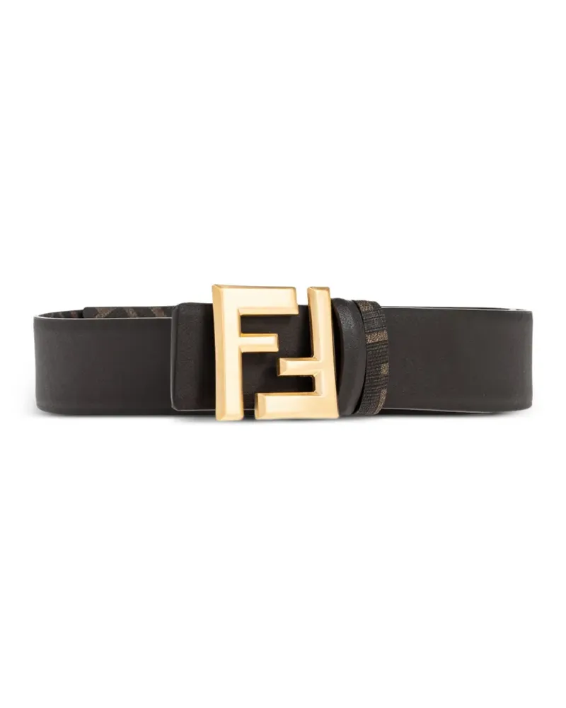 Fendi Wendbarer Gürtel mit FF - Braun Braun