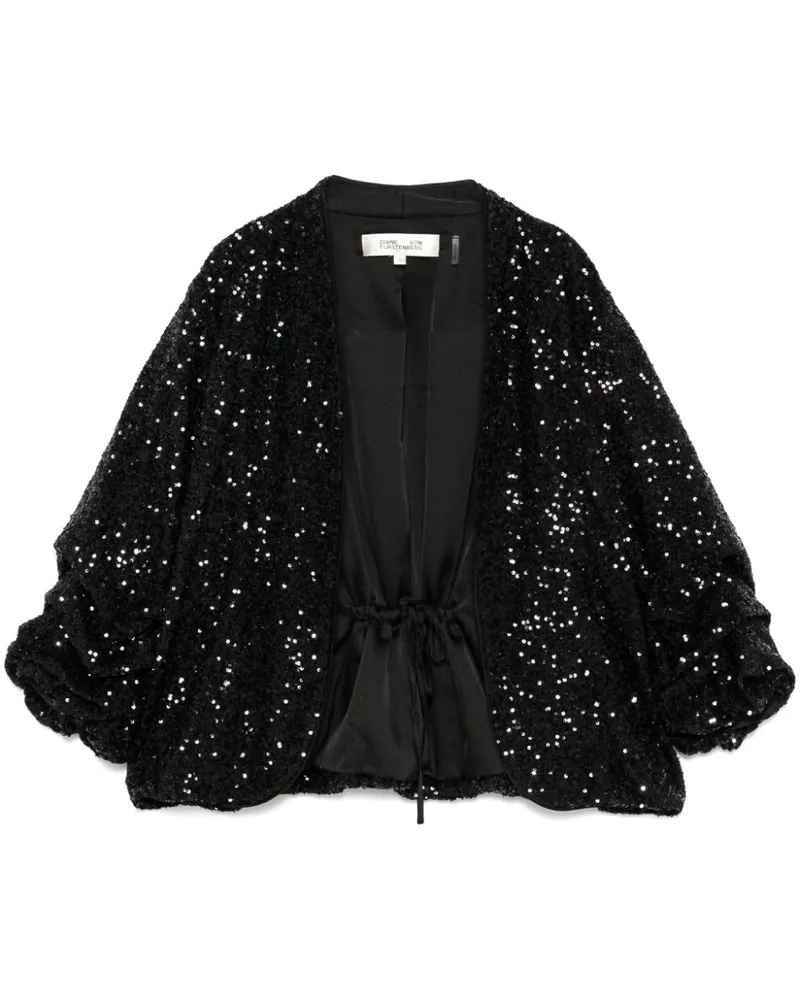 Diane von Furstenberg Laredo Jacke - Schwarz Schwarz