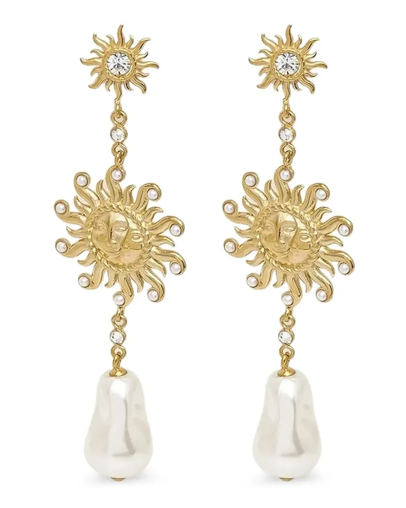 Guess Ohrringe mit Sonnenperlen - Gold Gold