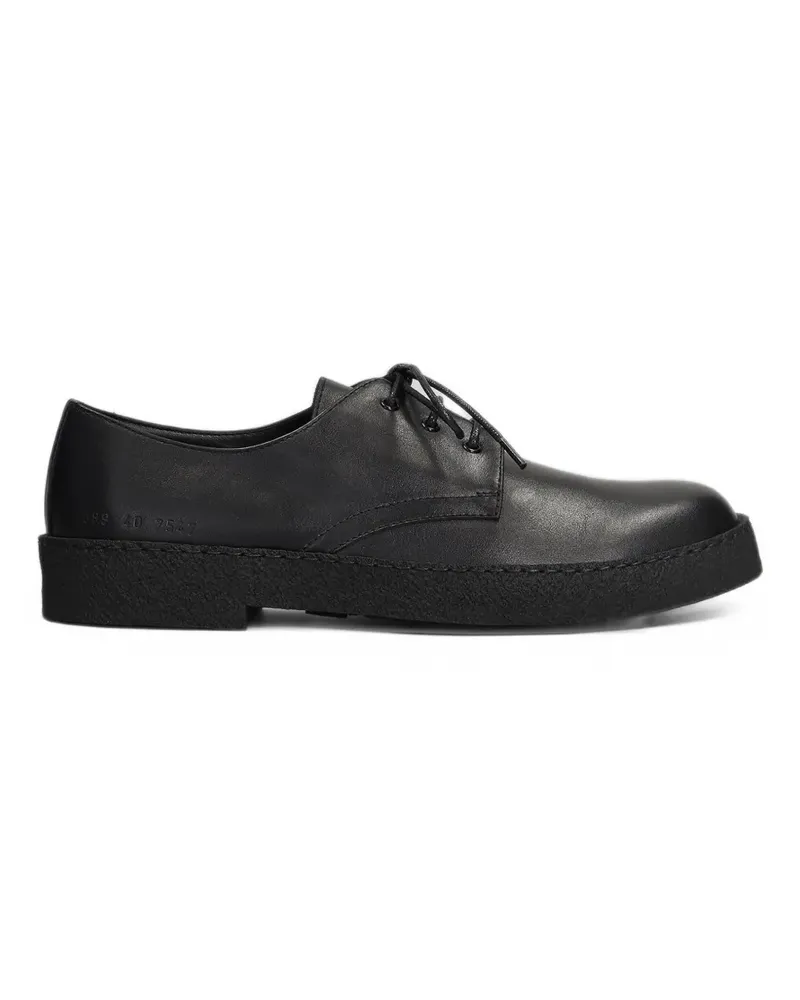 Common Projects Derby-Schuhe mit Schnürung - Schwarz Schwarz