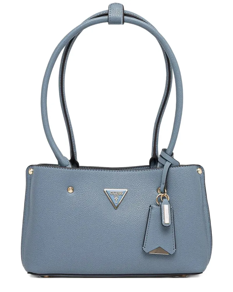 Guess Strukturierte Schultertasche - Blau Blau