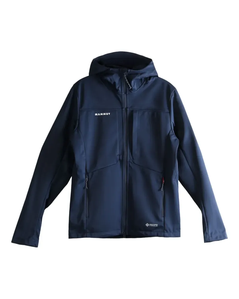 Mammut hooded zip-up jacket - Blau Blau