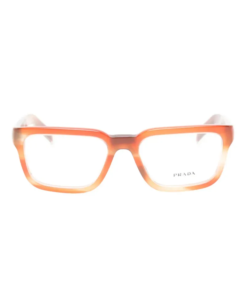 Prada square-frame glasses - Orange Orange