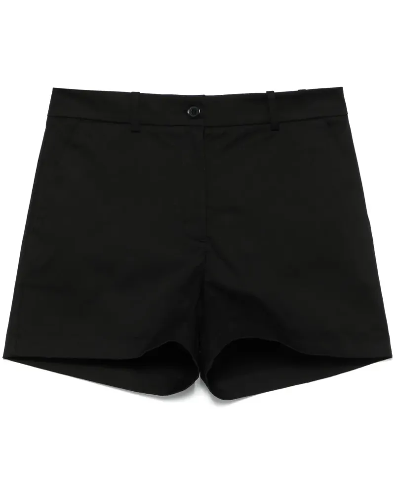 P.A.R.O.S.H. P.A.R.O H. Twill-Shorts - Schwarz Schwarz