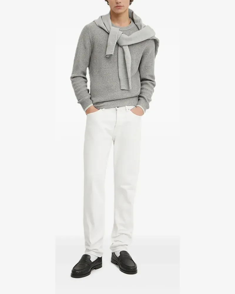 Marc O'Polo Gerippter Pullover - Grau Grau