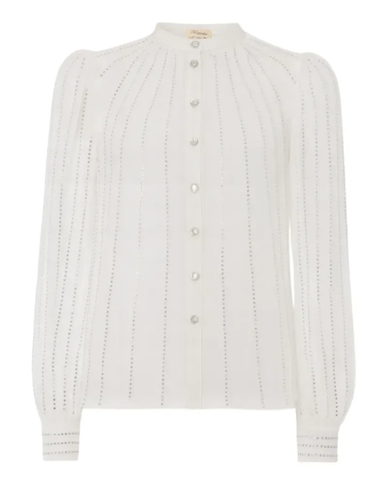 Temperley London Villanelle Hemd - Weiß Weiß