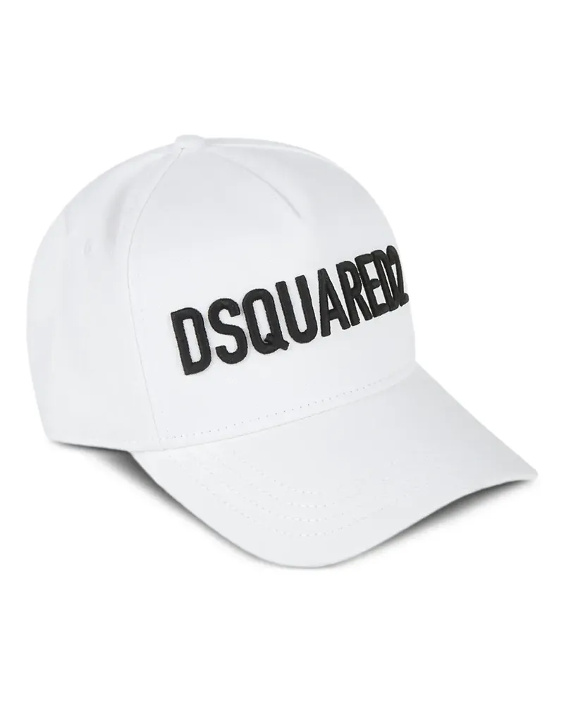 Dsquared2 embroidered cap - Weiß Weiß