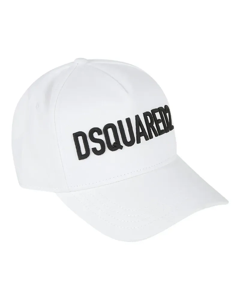 Dsquared2 embroidered cap - Weiß Weiß