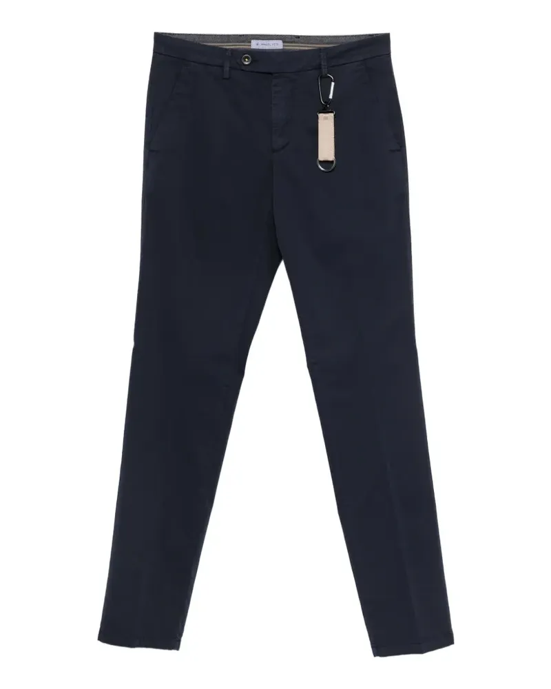 Manuel Ritz Hose mit Clipverschluss - Blau Blau