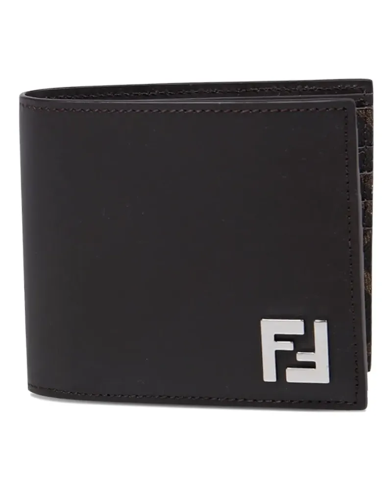 Fendi Portemonnaie mit FF-Muster - Braun Braun