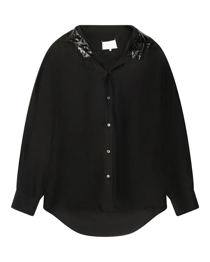 Maison Margiela Langärmeliges Hemd - Schwarz Schwarz
