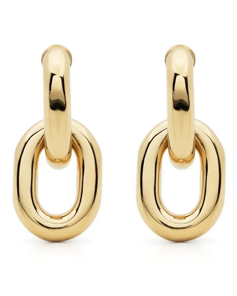 Paco Rabanne Ohrringe aus Kettengliedern - Gold Gold