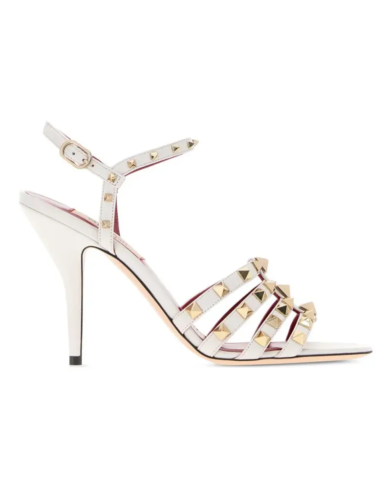 Valentino Garavani Rockstud Sandalen - Weiß Weiß