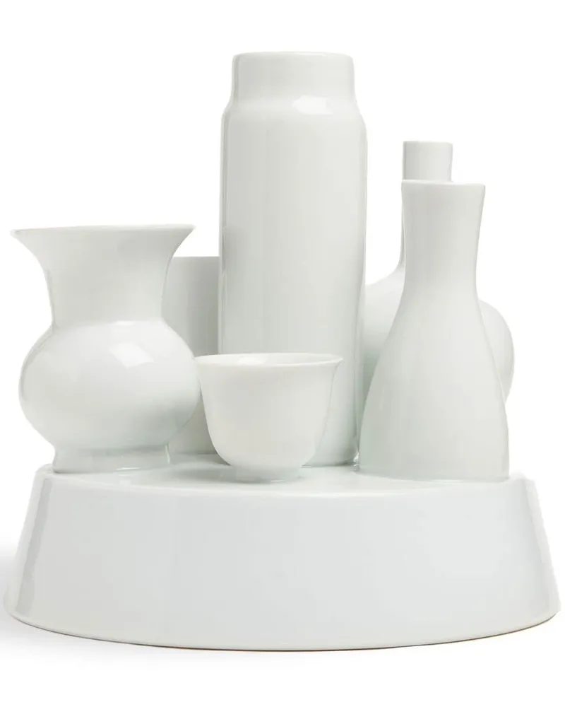 POLSPOTTEN Hong Kong Vase Weiß