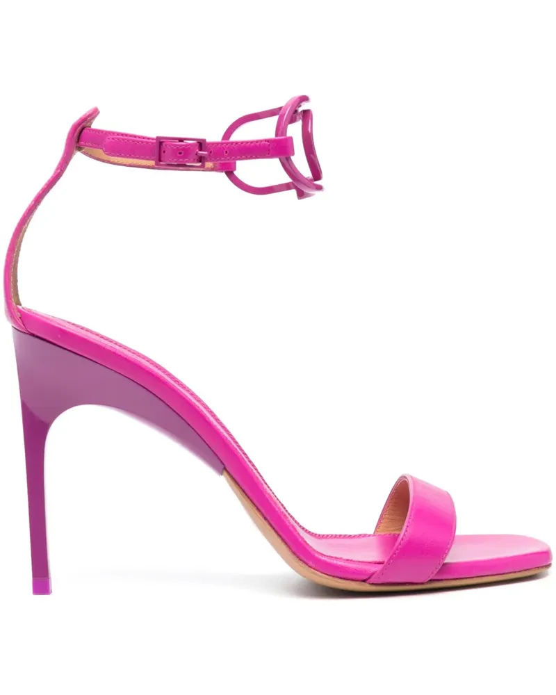 OFF-WHITE Pop Sandalen 100mm - Rosa Rosa