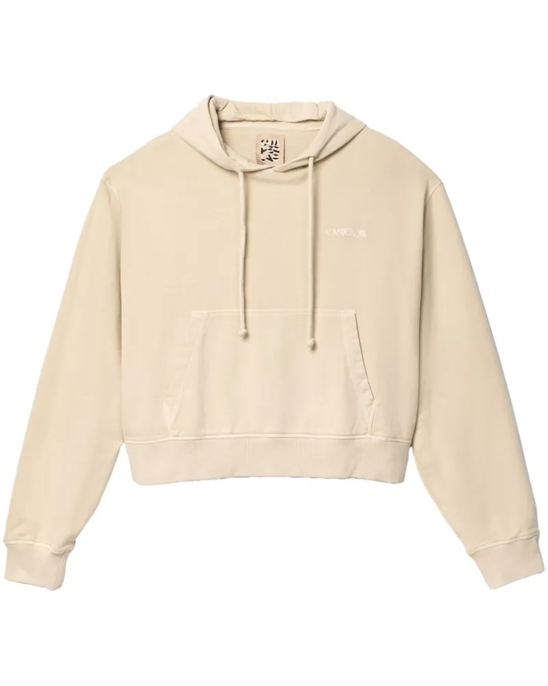 Camper Hoodie mit Logo-Stickerei - Nude Nude